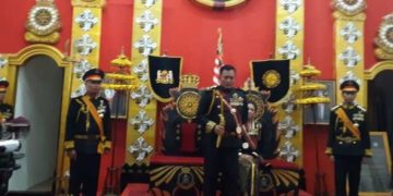 Totok Santosa Hadiningrat pemimpin Keraton Agung Sejagat. Foto: Kompas