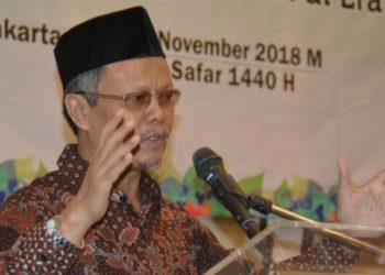 Ketua PP Muhammadiyah yang juga Wakil Ketua Umum MUI Yunahar Ilyas. Foto: Kabar News