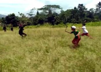 Bocah tawuran di Sukabumi. Foto: tangkapan layar video viral