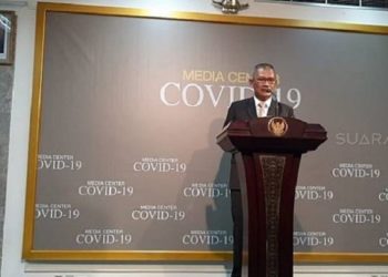 Juru bicara pemerintah terkait penanganan wabah Corona, Achmad Yurianto. Foto: Media Indonesia