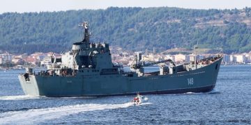 kapal perang Rusia, Orsk. Foto: SeaNews Turkey