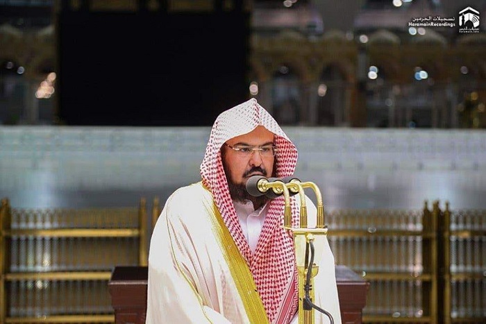 Imam Besar Masjidil Haram, Syeikh As-Sudais. Foto: Haramain Recording