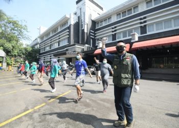 Tenaga medis yang tangani kasus Covid-19 mendapat fasilitas hotel berbintang dari pemprov Jabar. Foto: Saifal/Islampos