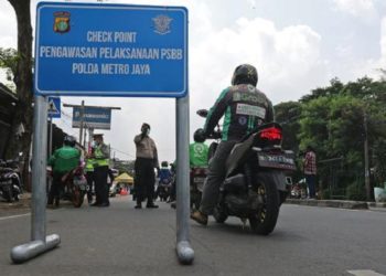 Jakarta telah menerapkan PSBB yang kemudian akan disusul oleh 3 daerah penyangga. Foto: Liputan 6