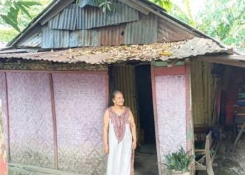 Satu dari tiga orang janda di Pacongang Kabupaten Pinrang yang belum tersentuh bantuan corona. Foto: Suara