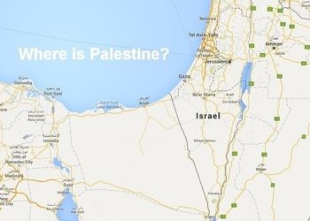 Palestina tidak ada di Google Maps. Foto: Wafa