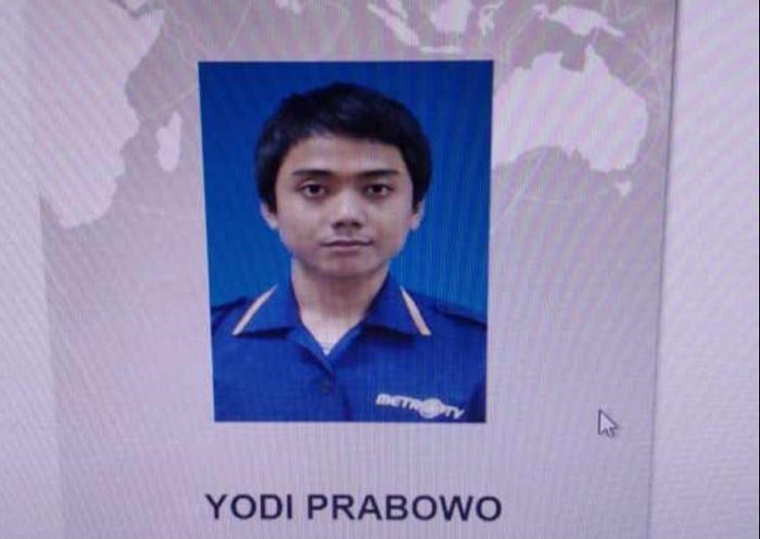 Yodi Prabowo, editor Metro TV meninggal dunia diduga dibunuh. Foto: Saifal/Islampos