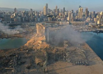 Ledakan dahsyat di Beirut hancurkan ratusan ribu bangunan. Foto: NY Times
