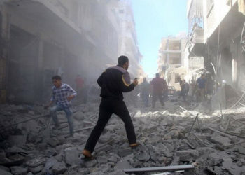 Belasan ribu warga sipil tewas dibunuh rezim Assad. Foto: Yeni Safak
