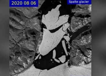 Gletser Greenland pecah. Foto: CNN