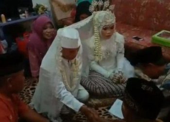 Abah Sarna nikahi ABG 17 tahun di Subang. Foto: iNews
