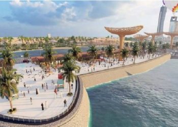 Proyek Pulau Al Nawras. Foto: Saudi Gazette