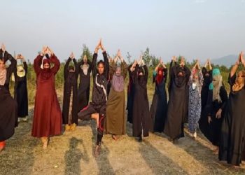 kelas Yoga. Foto: One India