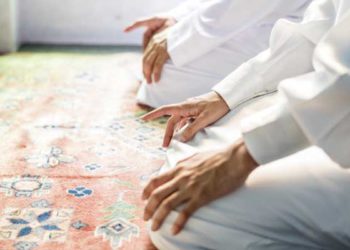 doa sebelum salam, menelan makanan