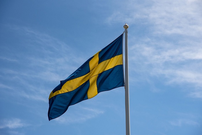 Bendera Swedia. Foto: Newsbit