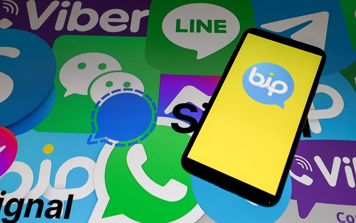 BiP, aplikasi alternatif WhatsApp asal Turki. Foto: Daily Sabah