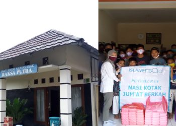 Senilai Rp. 500.000, Nasi Kotak Jumat IslamposAid Disalurkan ke Panti Sosial Anak Raksa Putra, Bogor 1