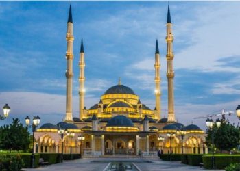 Masjid Jantung d Chechnya. Foto: RBTH