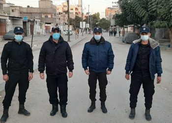 Polisi Palestina. Foto: PIC