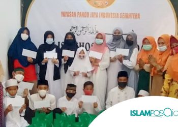 IslamposAid Salurkan Santunan untuk anak yatim Rumah Asuh Yatim Al Farisi, Tangerang 1