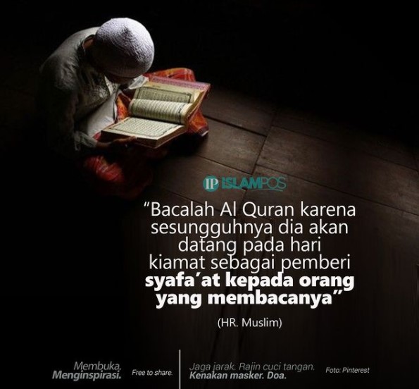 Membaca Alquran Tanpa Suara 