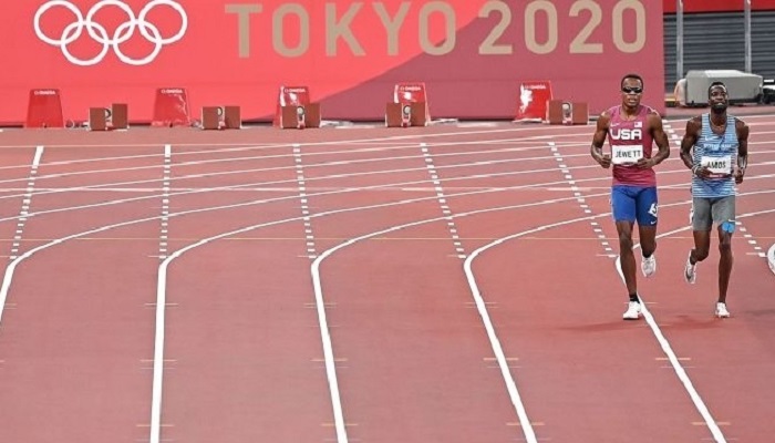 Isaiah Jewett dan Nijet Amos di Olimpiade Tokyo 2020