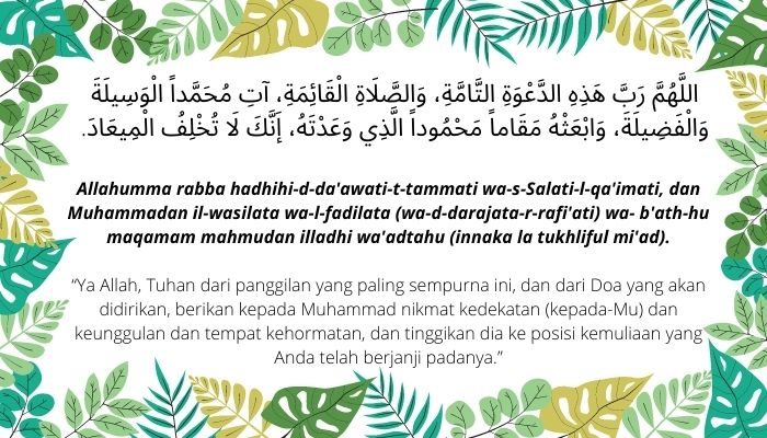 bacaan ketika mendengar azan