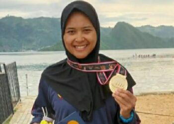 Syifa Lisdiana atlet berhijab PON XX