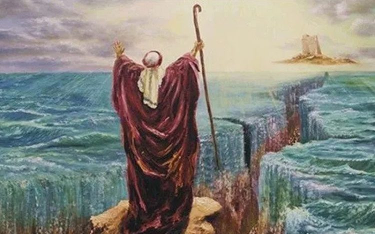 Nabi Musa, Tongkat Nabi Musa, Bukti Nabi Musa Membelah Lautan