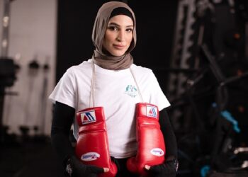 Tina rahimi petinju muslimah,