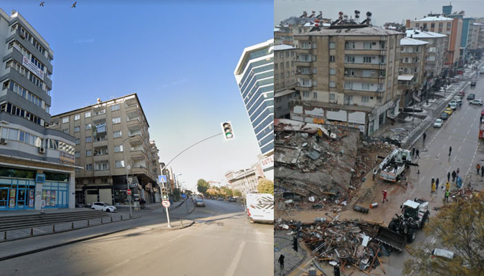 Inilah Foto-foto Sebelum dan Sesudah Terjadi Gempa di Turki dan Suriah 10