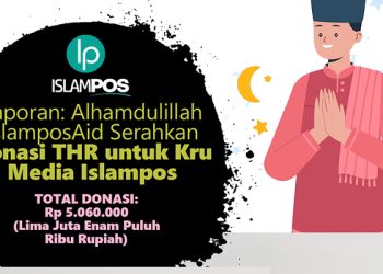 Laporan: Alhamdulillah IslamposAid Serahkan Donasi THR untuk Kru Media Islampos 2